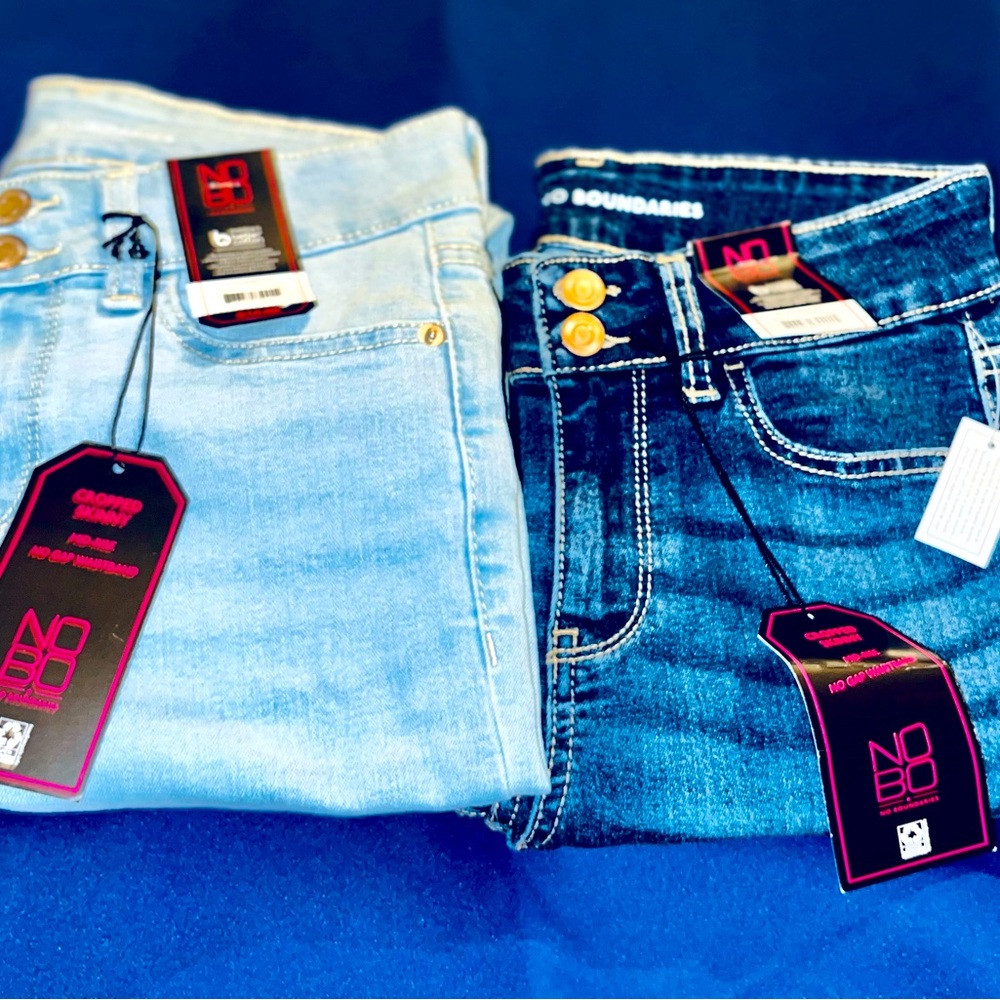 2 pairs of Brand new NOBO girls jeans